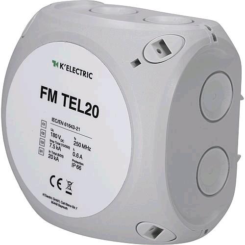 Actual product image K'Electric FM TEL20 Combination arrestor for telecommunications