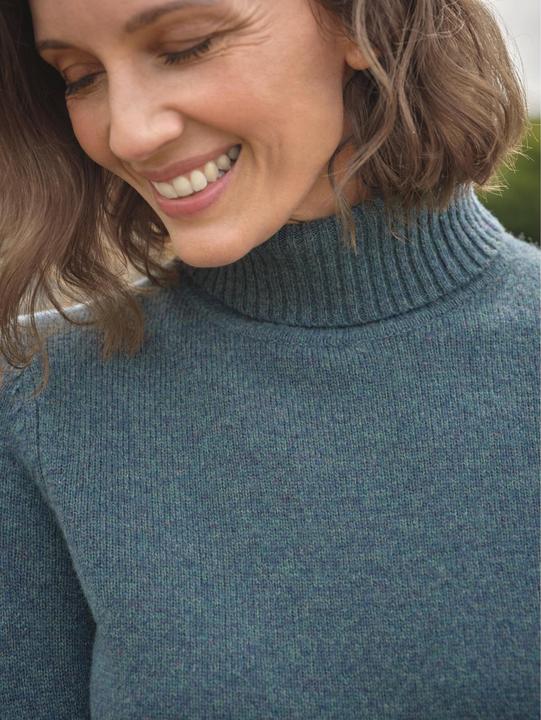 Produktbild Woolovers Lambswool Polo Neck Pullover (XL)