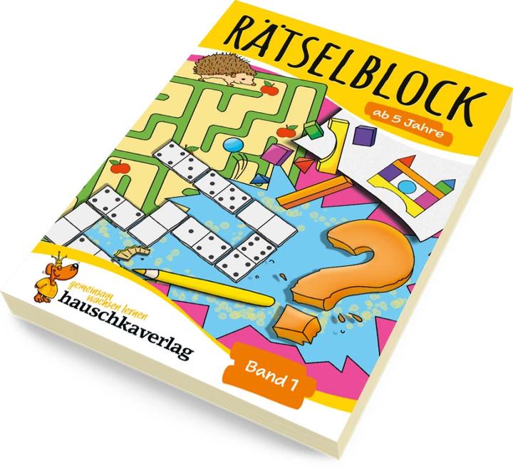 Produktbild Rätselblock ab 5 Jahre (Deutsch, Ulrike Maier, 2018)