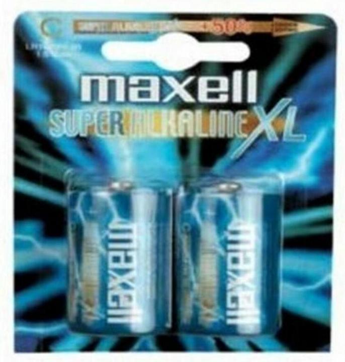 Actual product image Maxell cell blister (2 pcs., C)
