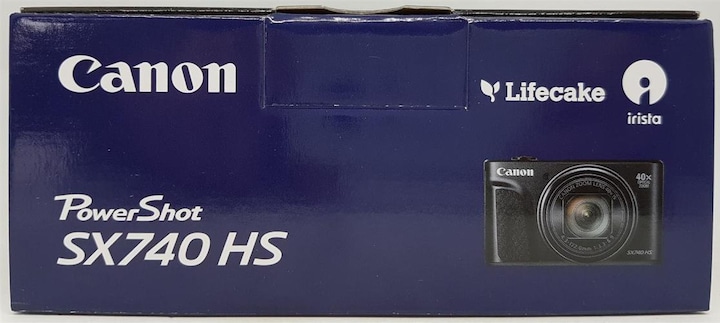 Actual product image Canon PowerShot SX740HS (24 - 960 mm, 20.30 Mpx, 1/2,3'')