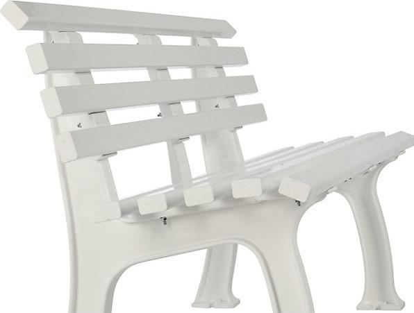 Actual product image kaiserkraft Plastic park bench