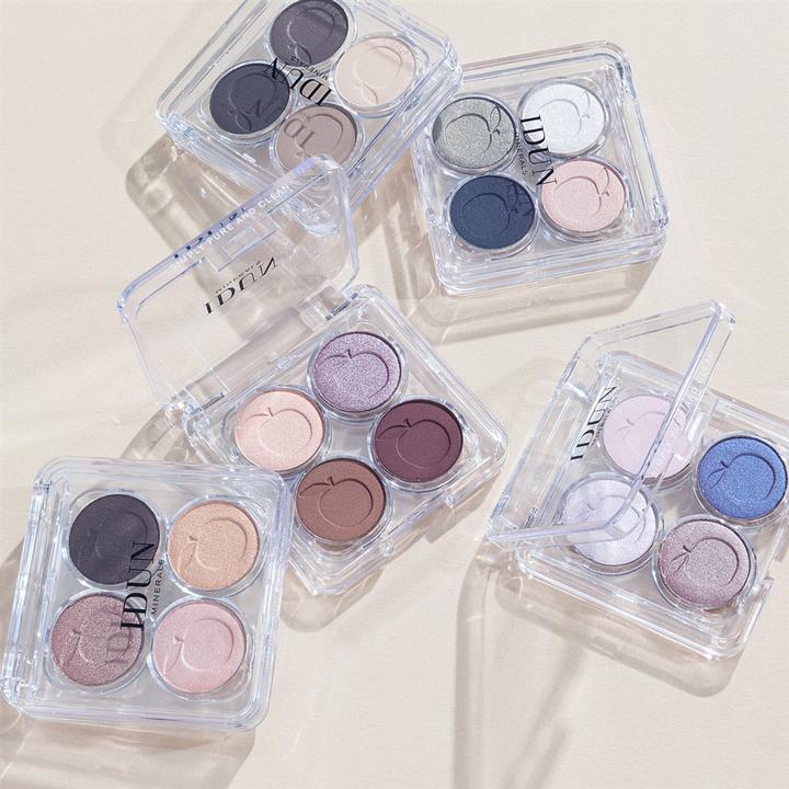 Actual product image IDUN Minerals Palette Eyeshadow Lavendel (Violet, Brown)