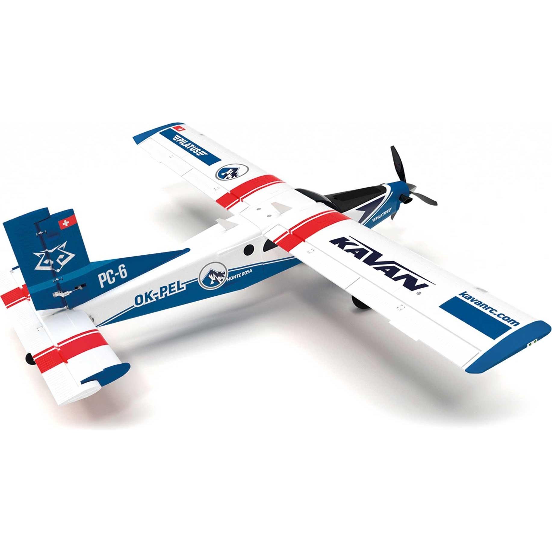 Kavan Pilatus PC-6 Porter 1500mm ARF - blau (Scale Modell)