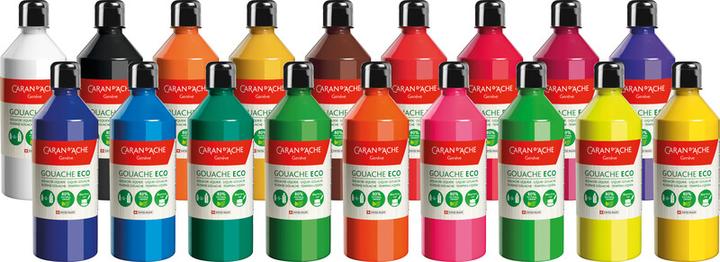 Produktbild Caran d'Ache Gouache Eco (Gelbgrün fluo, 500 ml)