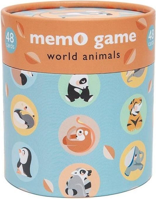 Produktbild Petit Monkey Memory Spiel, Tiere der Welt