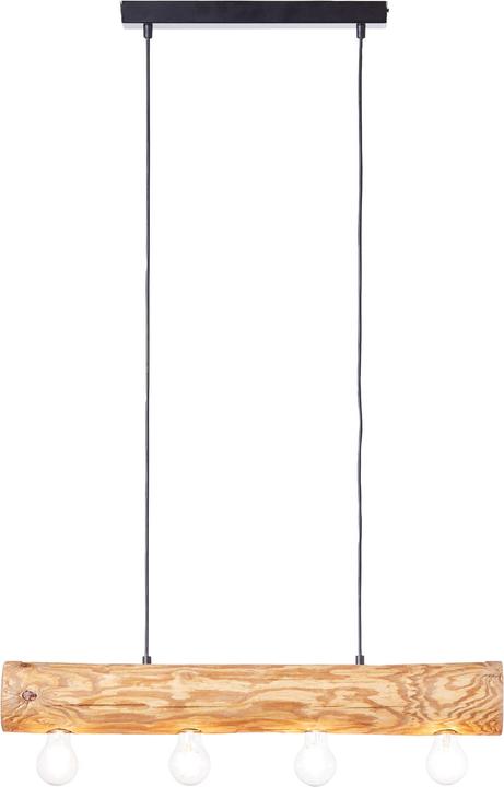 Brilliant Trabo hanglamp 4flg eiken geolied