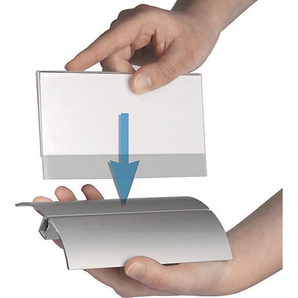 Thumbnail - Durable, Informationsschild, Tischnamensschild, Acryl mit Aluminiumfuss