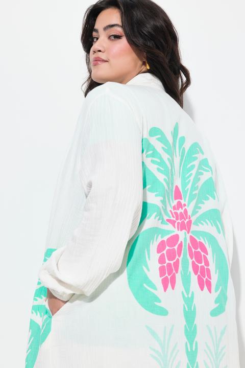 Produktbild Angel of Style Kimono, Musselin, Palmen-Print (42)