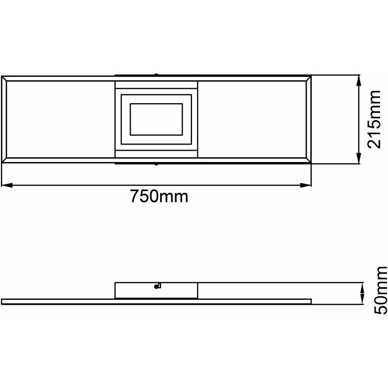 Thumbnail - Brilliant, Wandleuchte + Deckenleuchte, Besson (3300 lm)
