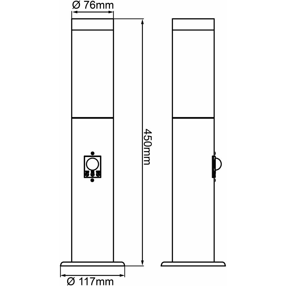 Thumbnail - Brilliant, Gartenbeleuchtung, Dody (E27, IP44)