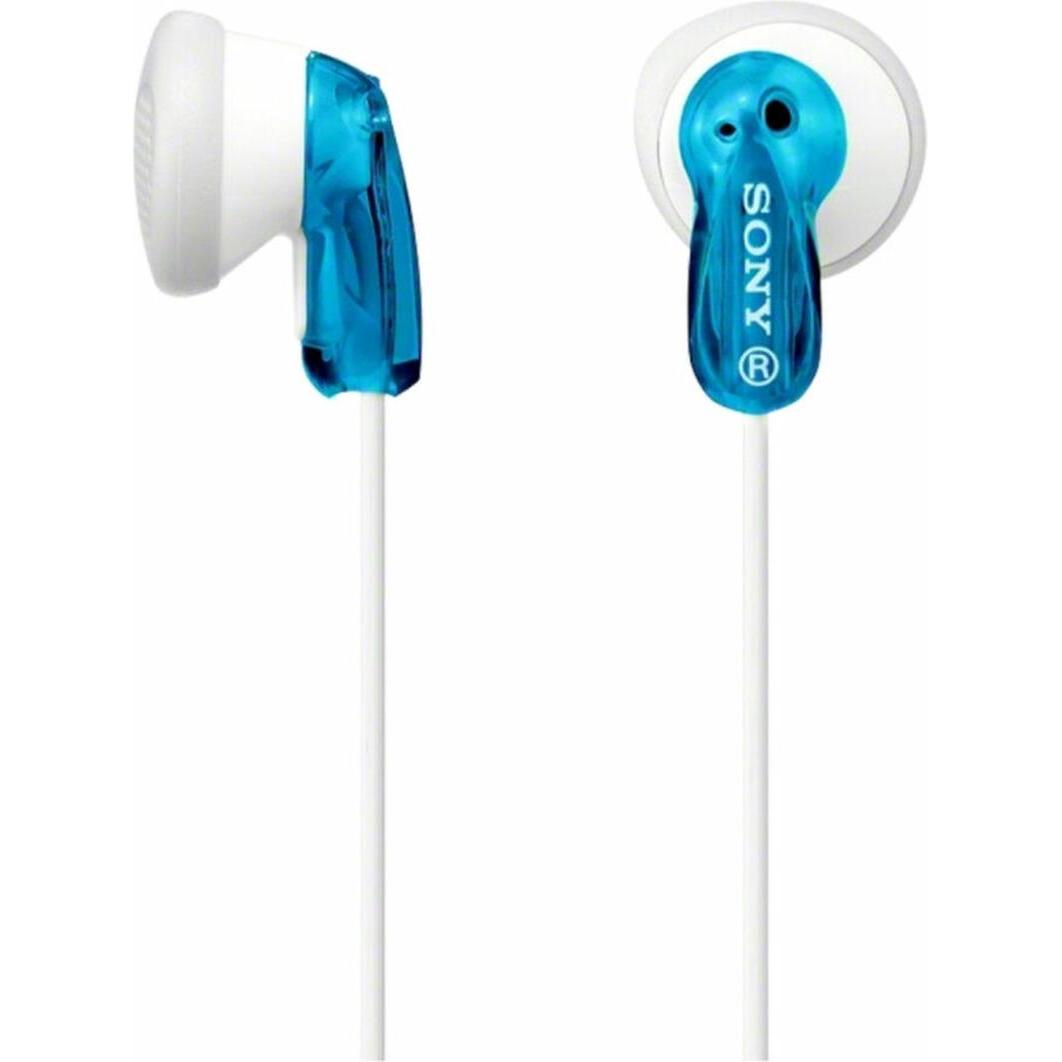 Sony Mdr-E9lp (keine Geräuschunterdrückung, Kabelgebunden), Kopfhörer, Blau