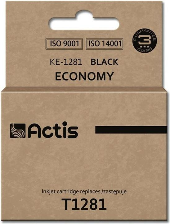 Image du produit Factis KE-1281 black ink cartridge for Epson T1281 new - Compatible - Cartouche d'encre (CF)
