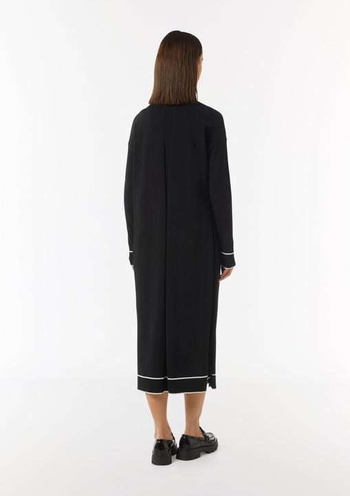 Immagine prodotto Comma Strickjacke Long-Cardigan mit Kontrastdetails und seitlichen Schlitzen (38)