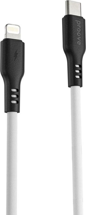 Proove cable Rebirth Type-C to Lightning 27W (1m) white (1 m, 27 W)