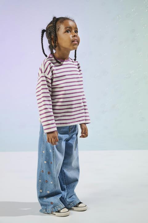 Actual product image Only KMGSMILLA Weiter Beinschnitt Jeans Jeans mit weitem Bein (92)