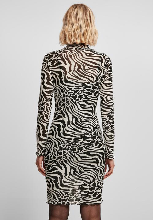 Actual product image Urban Classics Ladies AOP Double Layer Dress (XS)
