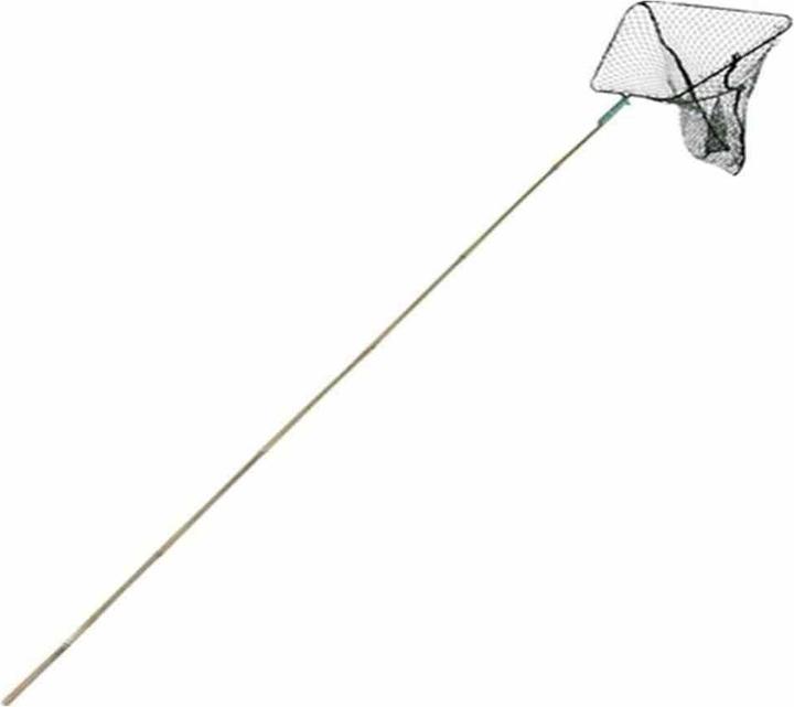 Siena Garden Siena Fischkescher 125 cm eckig grobmaschig m.Bambusstiel