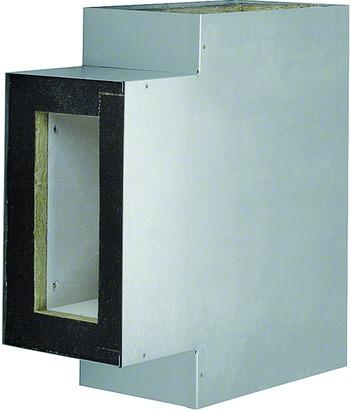 Actual product image Hager TEH L6976VERZ T-piece FWK 90/99260 Galvanised sheet steel (50 cm)