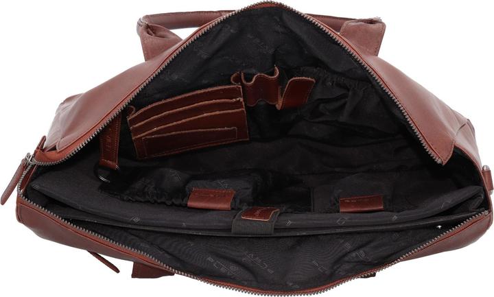 Image du produit Plevier Copal schoudertas 17.3 inch bruin.