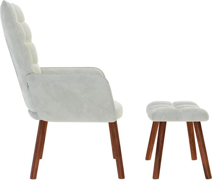 Image du produit vidaXL Relaxsessel mit Hocker