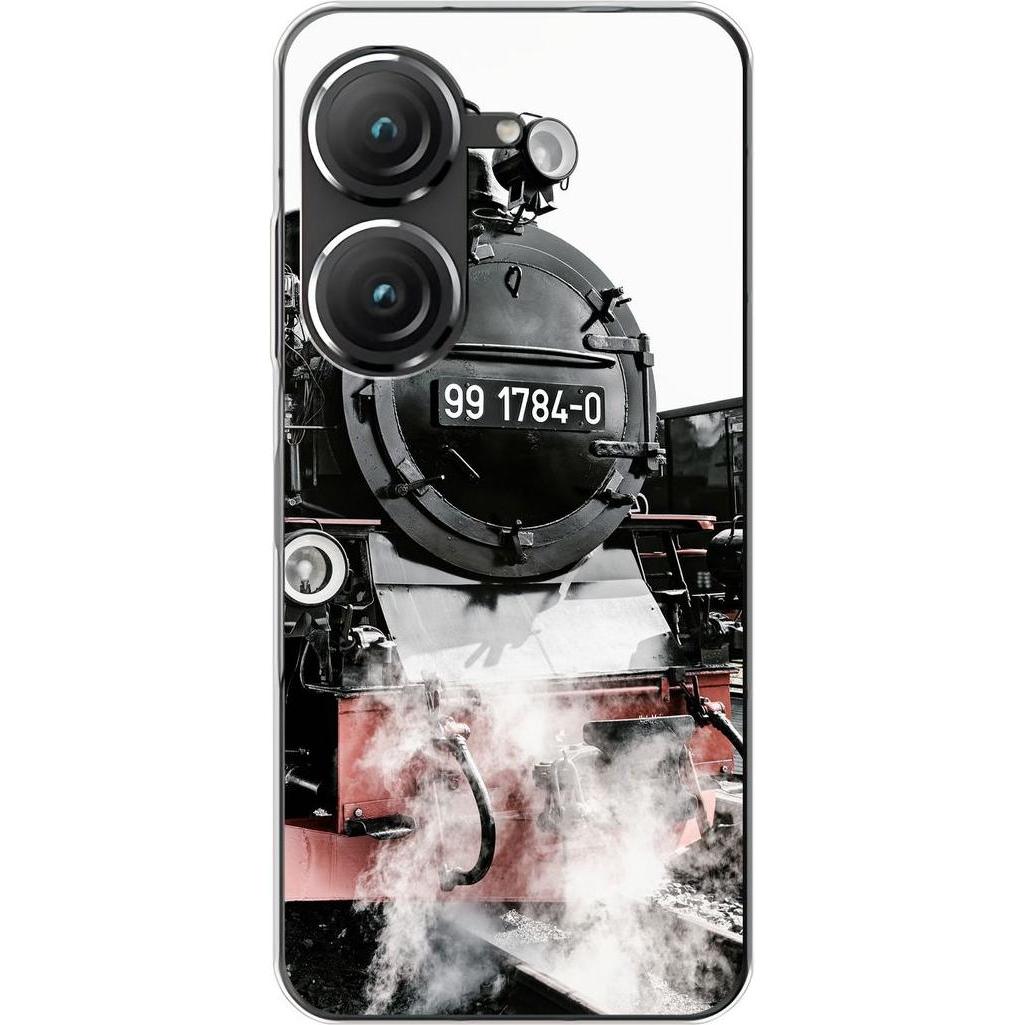 König Design Hülle Handy Schutz für Asus Zenfone 9 Case Cover Tasche Bumper Etuis TPU Neu (Asus Zenfone 9), Smartphone H...