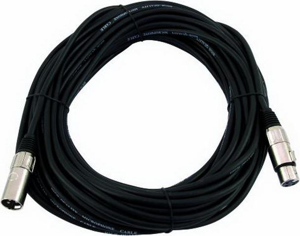Immagine prodotto Omnitronic Cavo di collegamento XLR 3pin 25m sw (25 m, XLR)