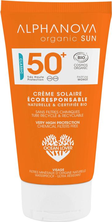 Produktbild Alphanova Monoï (Sonnencreme Gesicht, SPF 50+, 50 ml, 73 g)