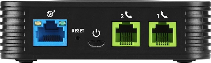 Actual product image Grandstream Adaptateur téléphonie SIP 2 ports FXS HT802 V2