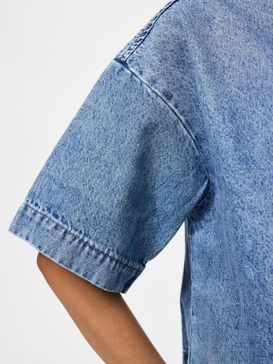 Immagine prodotto Pieces Pcsky Ss A-Shape Denim Top Noos Bc (S)