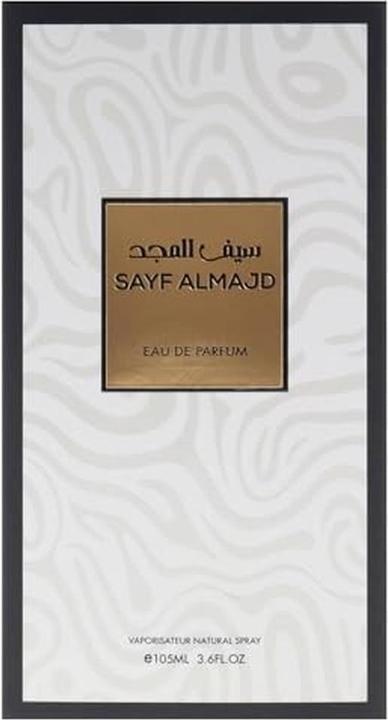Actual product image Risala Sayf Almajd By For Men 3.6 Oz EDP Spray (Eau de parfum, 105 ml)