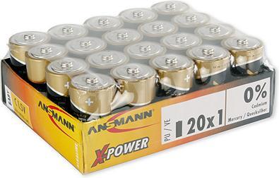 Actual product image Ansmann X-Power Alkaline Battery Baby C / LR14 (1 pcs., C)
