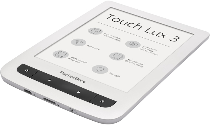 Produktbild PocketBook Touch Lux 3 (6", 4 GB, Weiss)