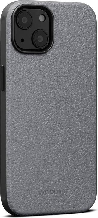 Woolnut Leather case for iPhone 14, grey buy at Galaxus