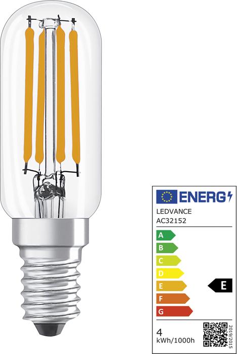 Actual product image Osram LED Special T26 (E14, 4 W, 470 lm, 1 x, E)