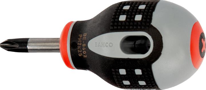 Produktbild Bahco ERGO Phillips-Schraubendreher mit kurzem 3-Komponenten-Griff, PH1 × 25 mm (Phillipps-Kreuzschlitz (PH))