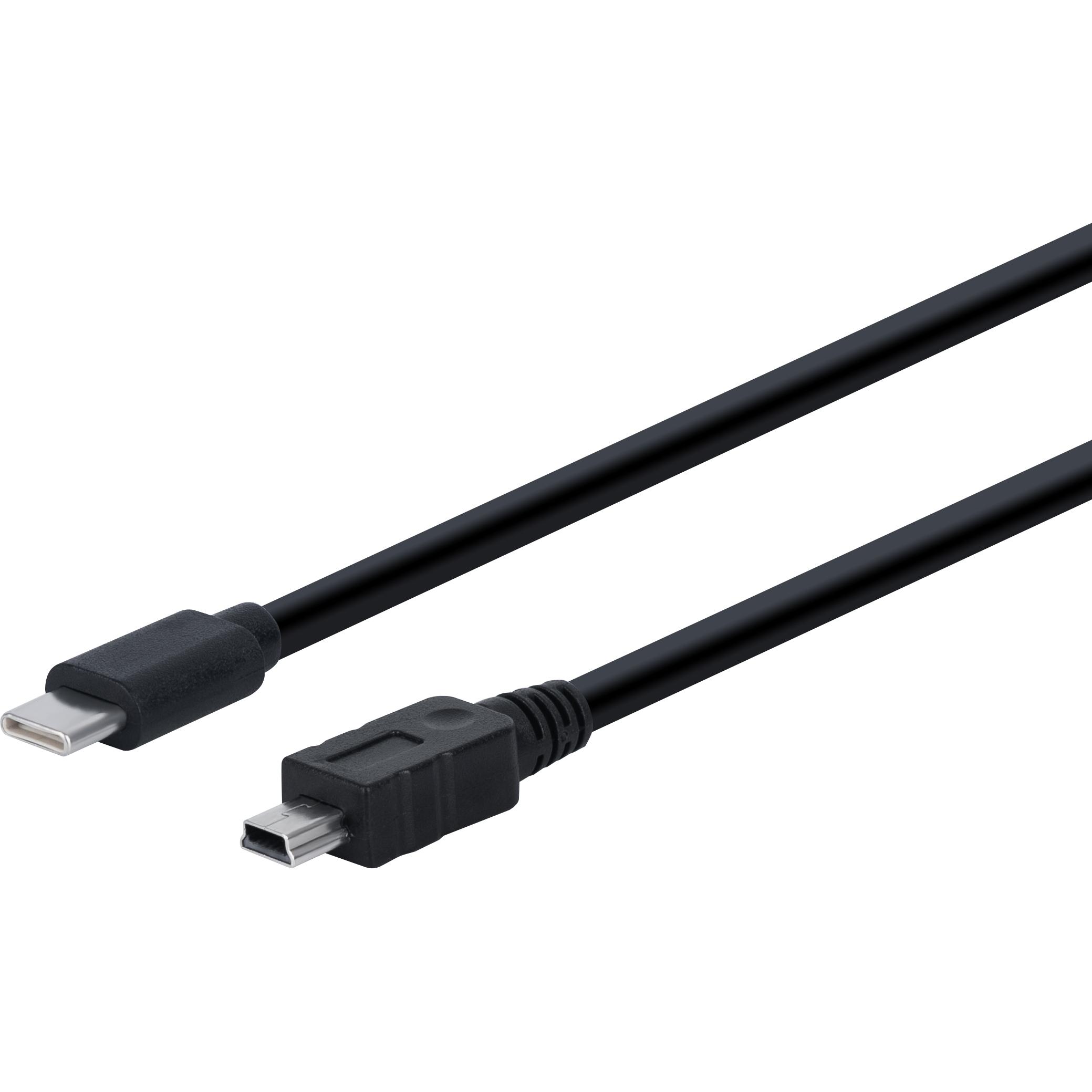 Fuj Tek USB-C to Mini-B Cable, 3m (3 m, USB 2.0), USB Kabel
