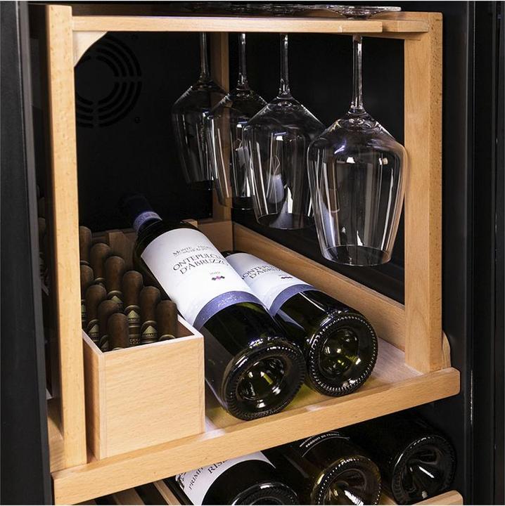 Image du produit Kibernetik Weinkühlschrank 42 Flaschen mit Zigarrenfach 1 Zone