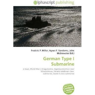 German Type I Submarine, Fachbücher