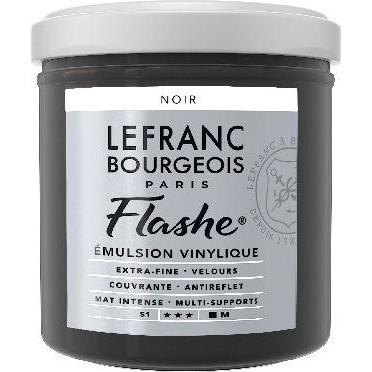 Winsor & Newton, Künstlerfarbe + Bastelfarbe, Flashe Acrylic 125ml Black 265 (Schwarz, 125 ml)