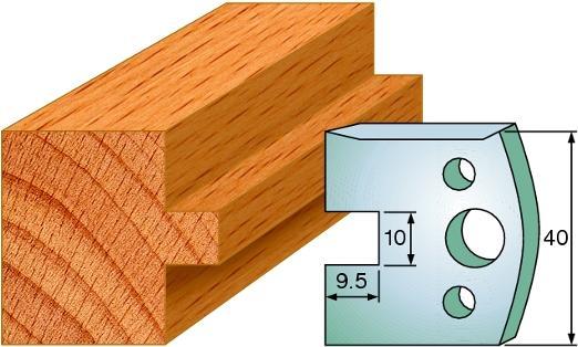 Actual product image CMT 690.092 Profilmesserpaar Höhe 40 mm Nummer 92