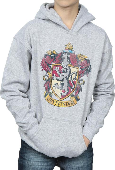 Produktbild Gryffindor Distressed Crest Kapuzenpullover Jungen (140, 146)