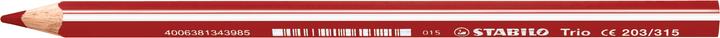 Actual product image STABILO Trio thick triangular crayon (Red, 1 x)