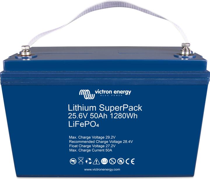 Actual product image Victron Energy Lithium SuperPack (25.60 V, 50 Ah)