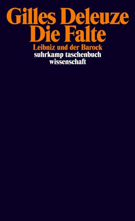 Produktbild Die Falte (Deutsch, Gilles Deleuze, 2000)