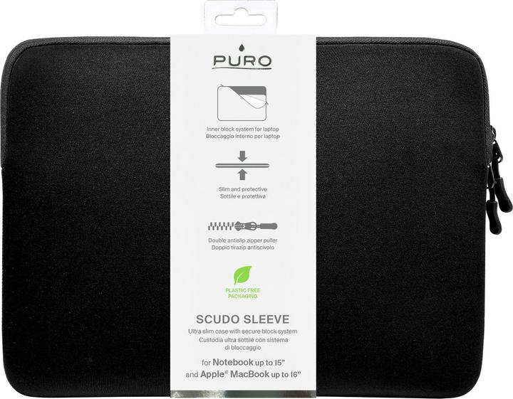 Immagine prodotto Puro SCUDOS16BLK (16", Universale)