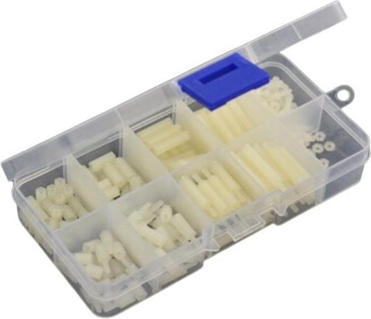 Produktbild DFRobot Sechskant M2 Distanzbolzen Abstandhalter Nylon 260 Stück