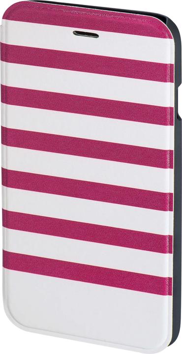Produktbild Hama Stripes, Folio, Apple, iPhone 6/6s, 11.9 cm (4.7"), Magenta, White (Apple iPhone 6)