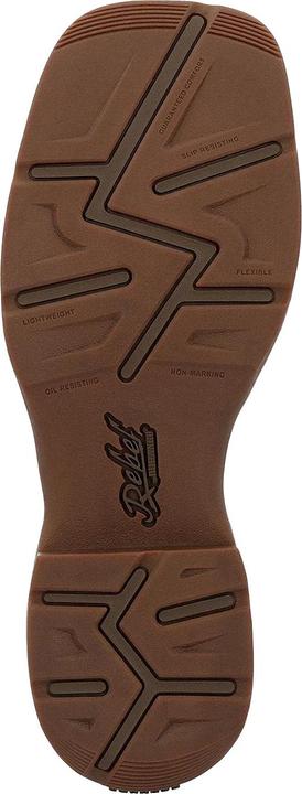 Actual product image Durango Mens Rebel Full Grain Leather Cowboy Boots (43.5)