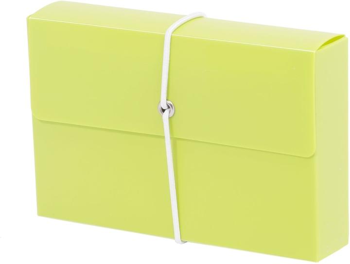Produktbild Metzger&Mendle M&M Karteikasten DIN A7 für 100 Karteikarten lime-green ohne Deckel (A7)